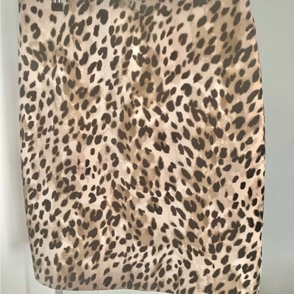 Philosophy leopard print skirt.
